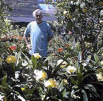 Dave Conway at his Santa Barbara Nursery